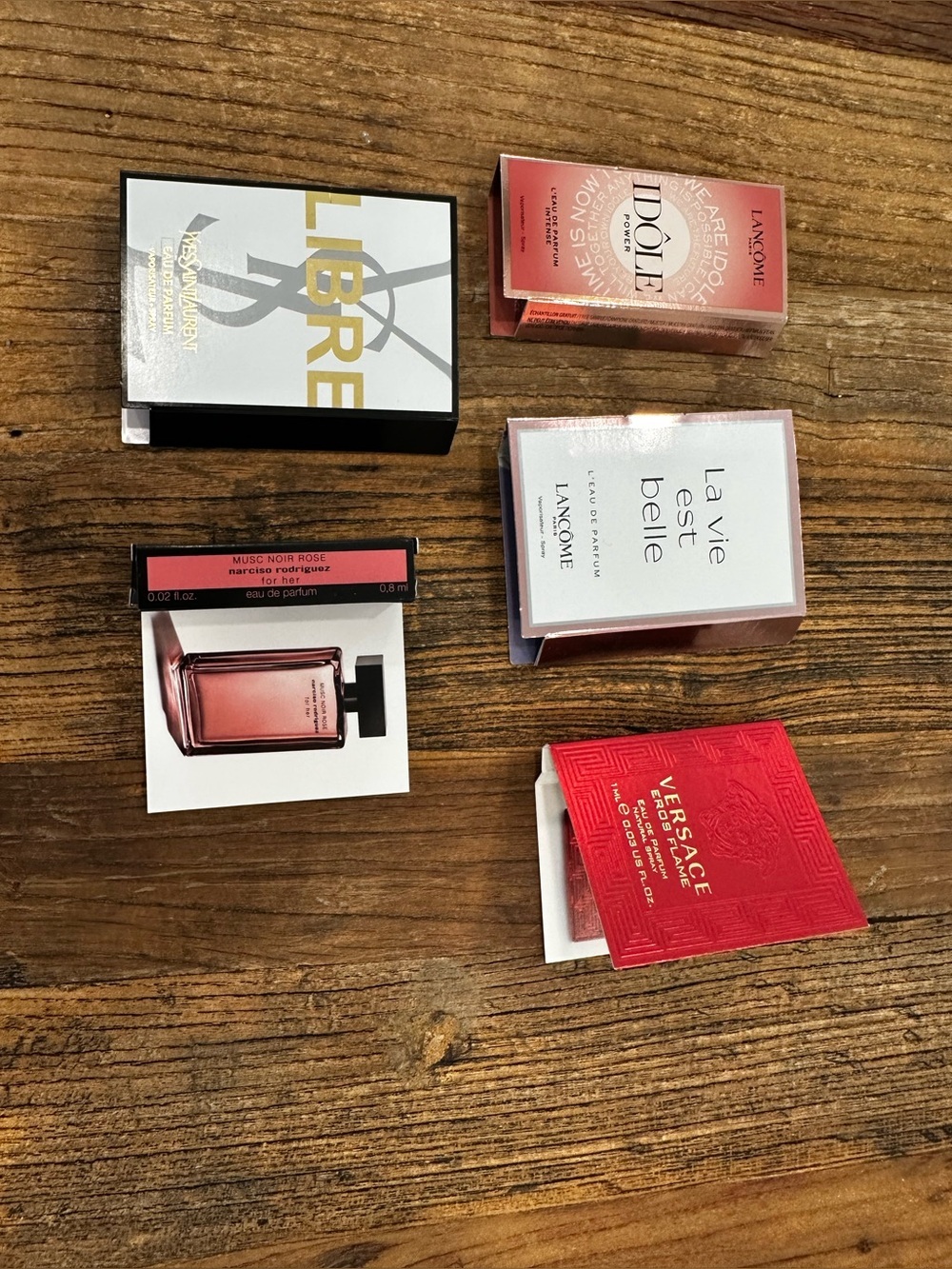 Versace Eros Flame Sample Card - Red